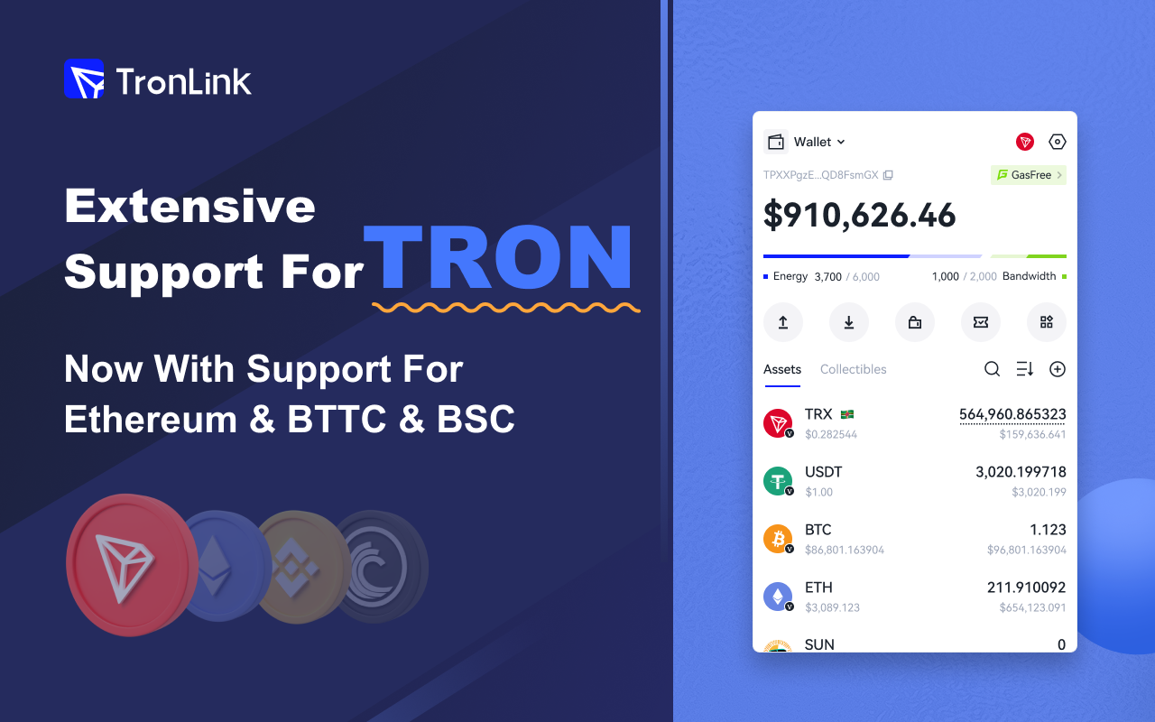 TronLink screenshot